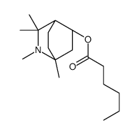 [(1S,4S,6R)-2,2,3,4-tetramethyl-3-azabicyclo[2.2.2]octan-6-yl] hexanoate Structure