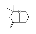 1H,3H-Pyrrolo[1,2-c]oxazol-1-one,tetrahydro-3,3-dimethyl-,(7aS)-(9CI) picture