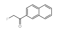 Ethanone, 2-fluoro-1-(2-naphthalenyl)- (9CI) Structure