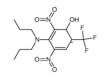 4-(dipropylamino)-6-hydroxy-3,5-dinitro-1-(trifluoromethyl)cyclohexa-2,4-dien-1-ide Structure