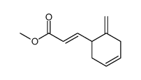 methyl (E)-3-(6-methylenecyclohex-3-en-1-yl)acrylate结构式