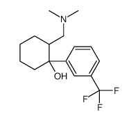 2-(Dimethylaminomethyl)-1-(m-trifluoromethylphenyl)cyclohexanol结构式