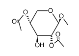 2,4-di-O-Ac-MeXylp结构式