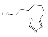 5-hexylsulfanyl-1H-1,2,4-triazole Structure