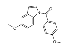 5-methoxy-1-(4-methoxybenzoyl)-1H-indole Structure