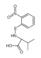 (2S)-3-methyl-2-[(2-nitrophenyl)sulfanylamino]butanoic acid Structure