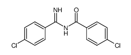 p-chlorobenzoyl-p-chlorobenzamidine结构式