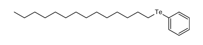 phenyl(tetradecyl)tellane结构式