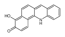 4-hydroxy-12H-benzo[c]acridin-3-one Structure