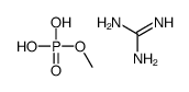 guanidine,methyl dihydrogen phosphate Structure