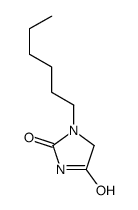 1-hexylimidazolidine-2,4-dione structure