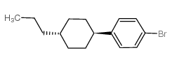 1-Bromo-4-(trans-4-propylcyclohexyl)benzene Structure