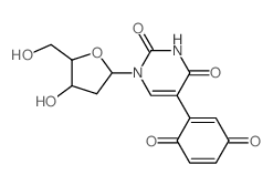 Uridine,2'-deoxy-5-(3,6-dioxo-1,4-cyclohexadien-1-yl)- (9CI) picture