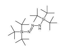 2-[ditert-butyl-(2-tritert-butylsilyliminohydrazinyl)silyl]-2-methylpropane Structure