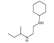 N-2-BUTYL-N'-CYCLOHEXYLETHYLENEDIAMINE structure