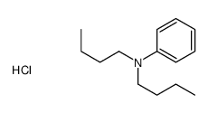 N,N-dibutylaniline,hydrochloride结构式