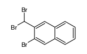 2-bromo-3-(dibromomethyl)naphthalene Structure