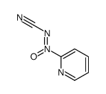 2-(2-Pyridyl)diazenecarbonitrile 2-oxide Structure