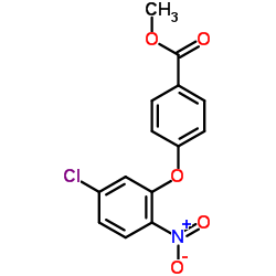 Methyl 4-(5-chloro-2-nitrophenoxy)benzoate Structure