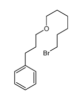 3-(6-bromohexoxy)propylbenzene结构式