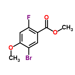 Methyl 5-bromo-2-fluoro-4-methoxybenzoate picture