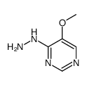 4(1H)-Pyrimidinone, 5-methoxy-, hydrazone (9CI) Structure