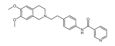 N-(4-(2-(6,7-dimethoxy-3,4-dihydroisoquinolin-2(1H)-yl)ethyl)phenyl)nicotinamide picture