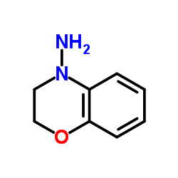 4H-1,4-Benzoxazin-4-amine,2,3-dihydro-(9CI) Structure