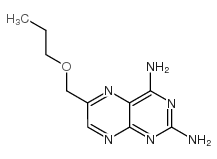 6-(Propoxymethyl)-2,4-pteridinediamine structure