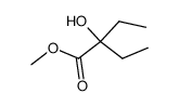 methyl 2-ethyl-2-hydroxybutanoate Structure