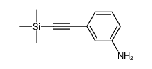 3-((TRIMETHYLSILYL)ETHYNYL)ANILINE Structure