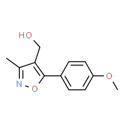 4-Isoxazolemethanol,5-(4-methoxyphenyl)-3-methyl-(9CI)结构式