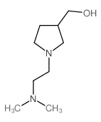 3-pyrrolidinemethanol, 1-[2-(dimethylamino)ethyl]- structure