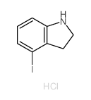 4-Iodoindoline hydrochloride结构式