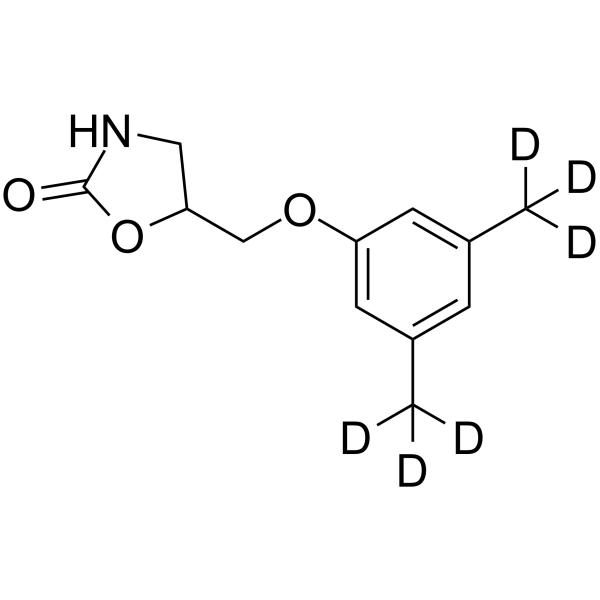 Metaxalone-d6 structure