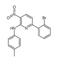 6-(2-bromophenyl)-3-nitro-N-p-tolylpyridin-2-amine picture