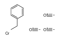 (ETHYLBENZENE)TRICARBONYLCHROMIUM(0) Structure