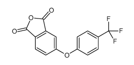 5-[4-(trifluoromethyl)phenoxy]-2-benzofuran-1,3-dione Structure