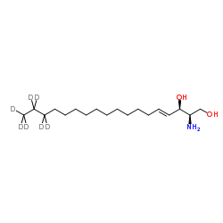 Sphingosine-d7 (d18:1) Structure