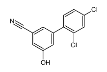 3-(2,4-dichlorophenyl)-5-hydroxybenzonitrile Structure