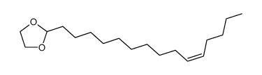 (Z)-2-(10-pentadecenyl)-1,3-dioxolane Structure