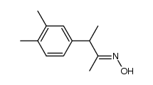 3-(m,p-dimethylphenyl)-2-butanone oxime Structure