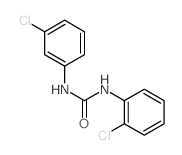 Urea,N-(2-chlorophenyl)-N'-(3-chlorophenyl)-结构式