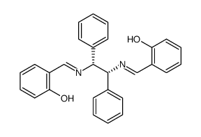 (1R,2R)-N,N'-bis(salicylidene)-1,2-diphenylethylene-diimine Structure