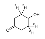 3,3,5,5-tetradeuterio-4-hydroxycyclohexan-1-one Structure