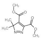 dimethyl 5,5-dimethylpyrazole-3,4-dicarboxylate Structure