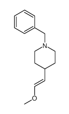 1-benzyl-4-(methoxyethenyl)piperidine Structure