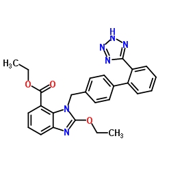 Candesartan ethyl ester Structure