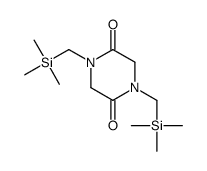 1,4-bis(trimethylsilylmethyl)piperazine-2,5-dione结构式