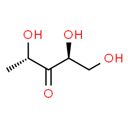 L-threo-3-Pentulose, 1-deoxy- (9CI) Structure